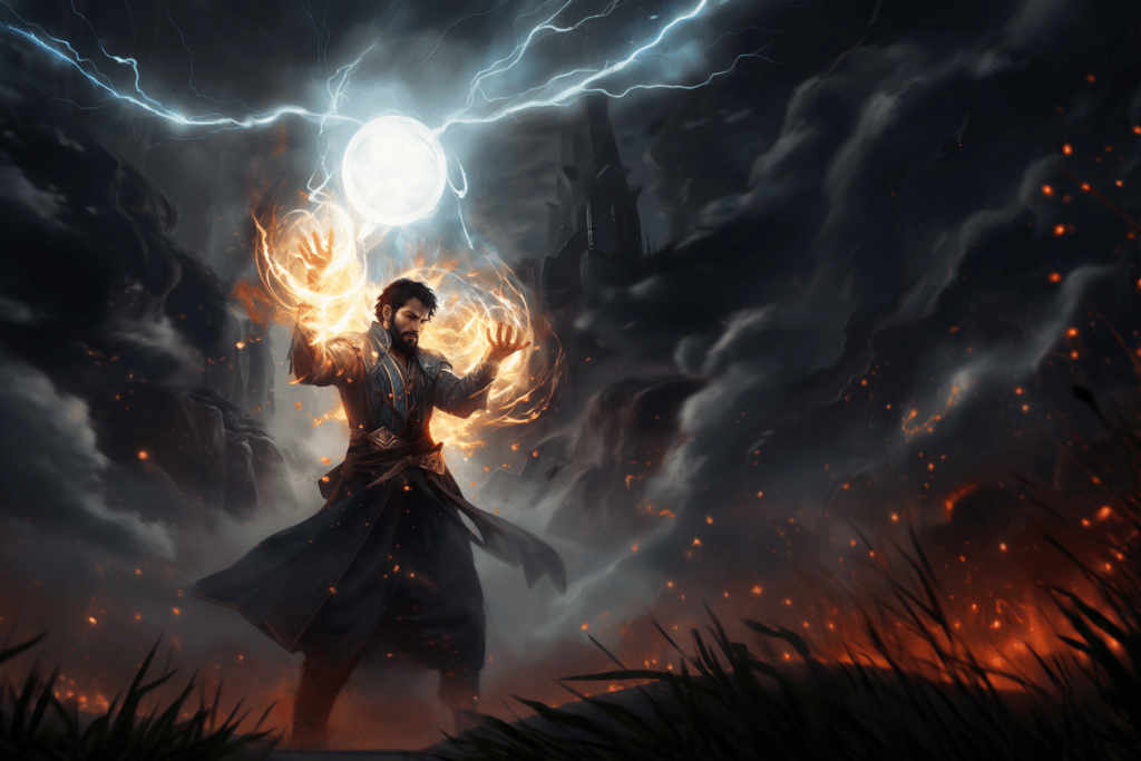 worldbuilding magic fantasy mage lightning magic